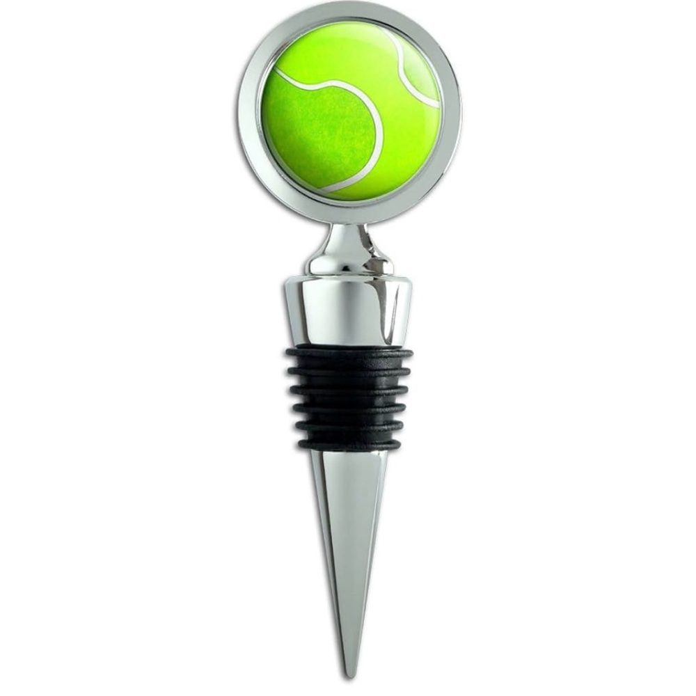 Tennis Ball Wine Bottle Stopper